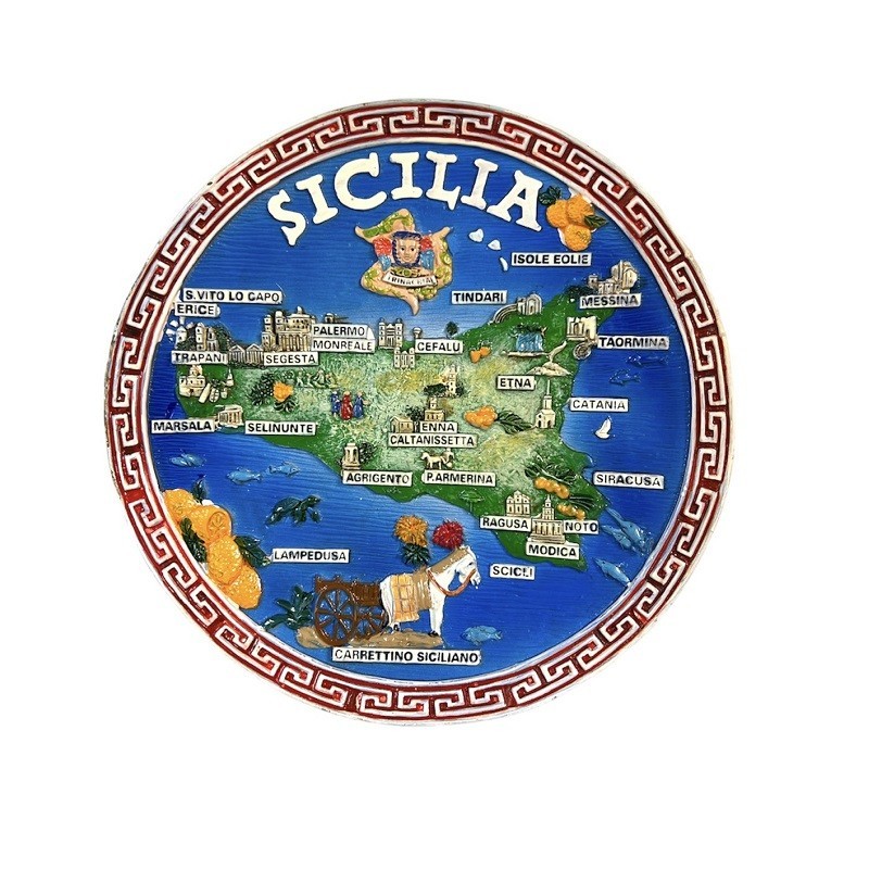 PIATTO SICILIA RESINA