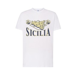 T- SHIRT MAPPA SICILIA